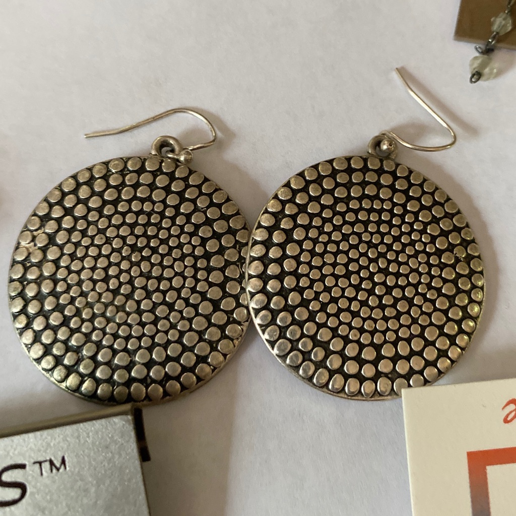 Circle Statement Earrings